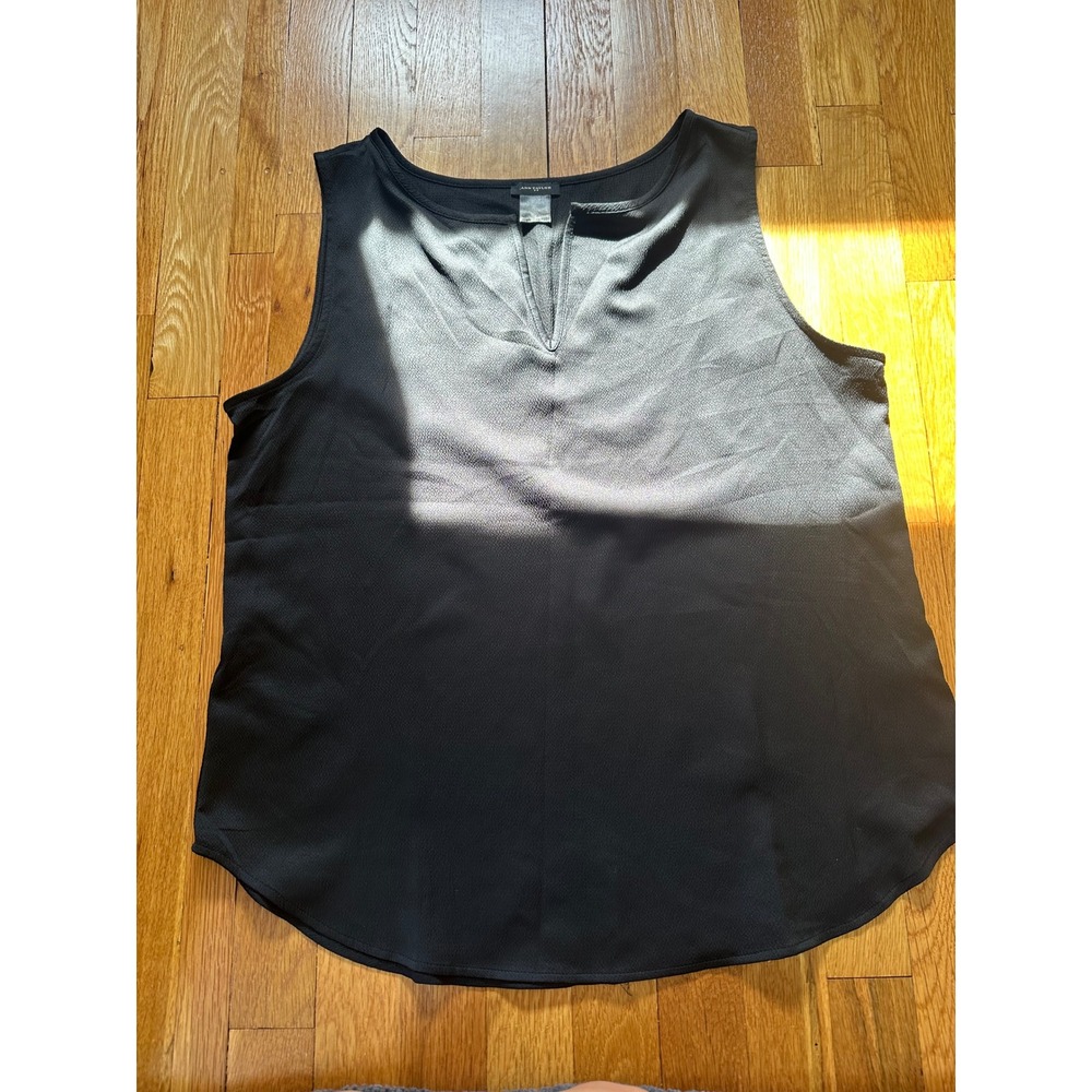 Women's Ann Taylor black tank top